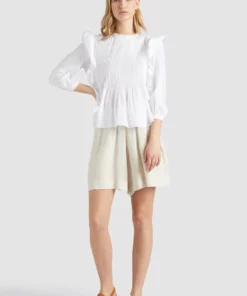 Khujo HALIA - Blusa - Weiß, Mujer -Tienda de ventas KHUJO adf648cb687e47cdb99ec4d00c0431e9