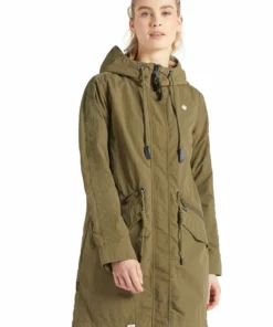 Khujo NEPHELE - Parka - Khaki, Mujer