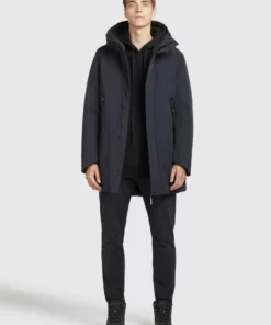 Khujo RACE - Abrigo De Invierno - Dunkelblau, Hombre -Tienda de ventas KHUJO af0a91bf7a404750ae1ac050c0f99f4b