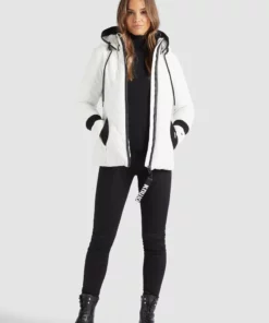 Khujo CORZ - Chaqueta De Invierno - Naturweiß, Mujer -Tienda de ventas KHUJO afc62807fb8b4f2e86964a2a1ba77801
