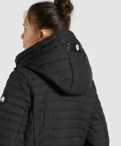 Khujo MANTEL TOOTS STRUCTURED - Abrigo De Invierno - Schwarz, Mujer -Tienda de ventas KHUJO afc85c949fda41dc82d1dc4a99a570cb