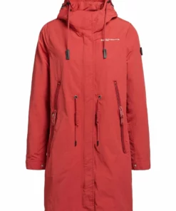 Khujo ADDA - Parka - Rot, Mujer -Tienda de ventas KHUJO b01464eb1a1e4d05b2068cec3eb85a8b