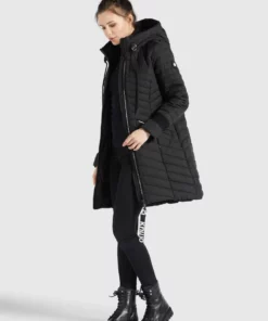 Khujo MANTEL TOOTS STRUCTURED - Abrigo De Invierno - Schwarz, Mujer -Tienda de ventas KHUJO b0eb3be66bf941d2a12b19f725793509