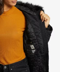 Khujo LORENE - Abrigo De Invierno - Black, Mujer -Tienda de ventas KHUJO b1174bf40c7e4759a716228bc3c1304b