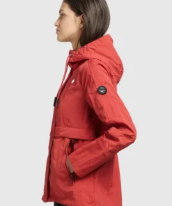 Khujo ZAHIRA3 - Chaqueta Fina - Rot, Mujer -Tienda de ventas KHUJO b17d5ac87e784b03978e856a78fe3b14