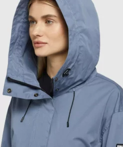 Khujo FRIPS - Chaqueta De Entretiempo - Blau, Mujer -Tienda de ventas KHUJO b1998ea92c374e4083470aa6527918dd