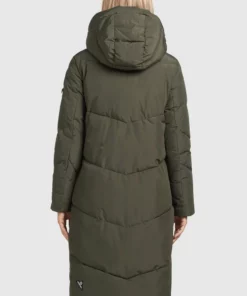 Khujo SONJE3 - Abrigo De Invierno - Dunkeloliv, Mujer -Tienda de ventas KHUJO b1db3e2f6259482081ec20f8e6f294a3