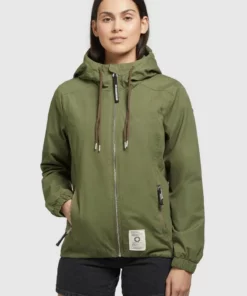 Khujo ROLAVA - Chaqueta Fina - Oliv, Mujer