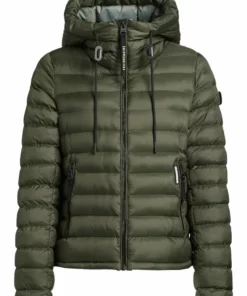 Khujo LOVINA2 SHINE - Chaqueta De Entretiempo - Dunkeloliv, Mujer -Tienda de ventas KHUJO b20aec98d4b240d780e752abfd6b91c4