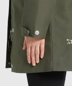 Khujo SOUS - Abrigo Corto - Oliv, Mujer -Tienda de ventas KHUJO b24f9244ad954c1caae6c5ed1ae00f4f