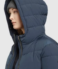 Khujo BINE - Abrigo De Invierno - Blaugrau, Mujer -Tienda de ventas KHUJO b35fbedf6ffc435ea343f29c896e672f