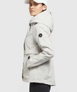 Khujo ZAHIRA3 - Chaqueta Fina - Hellgrau, Mujer -Tienda de ventas KHUJO b3a33d1eba6b4398ad56859245e19938