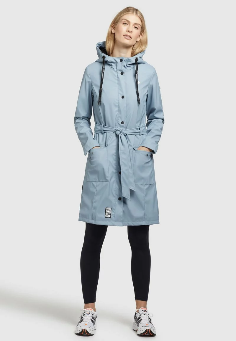 Khujo GLENNA - Impermeable - Hellblau, Mujer 2 Khujo GLENNA - Impermeable - Hellblau, Mujer - Imagen 2
