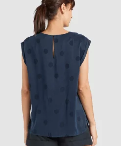Khujo MALVINA - Blusa - Dark Blue, Mujer -Tienda de ventas KHUJO b57b0cdc83e04948b4e62e5b01e688bf