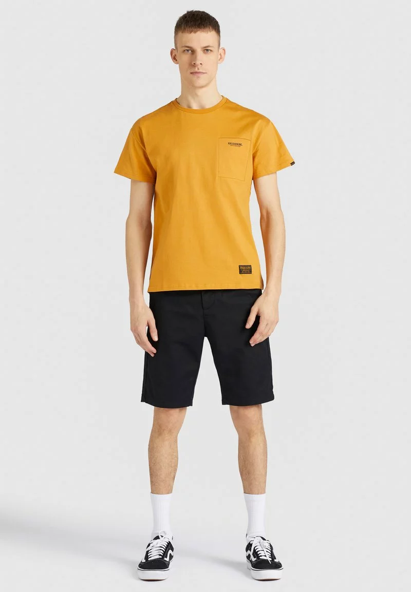 Khujo HERMAN - Camiseta Estampada - Dark Ochre, Hombre 1 Khujo HERMAN - Camiseta Estampada - Dark Ochre, Hombre