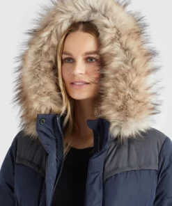 Khujo LUBECK LONG4 - Abrigo De Invierno - Blau, Mujer -Tienda de ventas KHUJO b681133361b3440c9489556476dc52e1