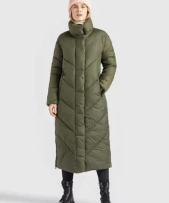 Khujo SYLVIA - Abrigo De Invierno - Khaki, Mujer -Tienda de ventas KHUJO b70244f07ec8447e9c4cdecd9cf9af50