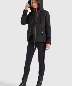 Khujo CORZ - Chaqueta De Invierno - Black, Mujer -Tienda de ventas KHUJO b77b230f53694426995d36b3734d772b