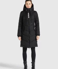 Khujo ARIBAY - Abrigo De Invierno - Schwarz, Mujer