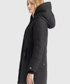 Khujo SHERMA2 - Abrigo De Invierno - Schwarz, Mujer -Tienda de ventas KHUJO b84edeb05b1f48d3932925192b6b0ab5