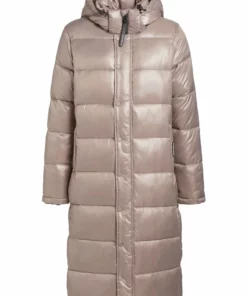 Khujo CORINNA SHINY - Abrigo De Invierno - Taupe Glänzend, Mujer -Tienda de ventas KHUJO b886e83bb4d944e4955fc2cddffe84a9