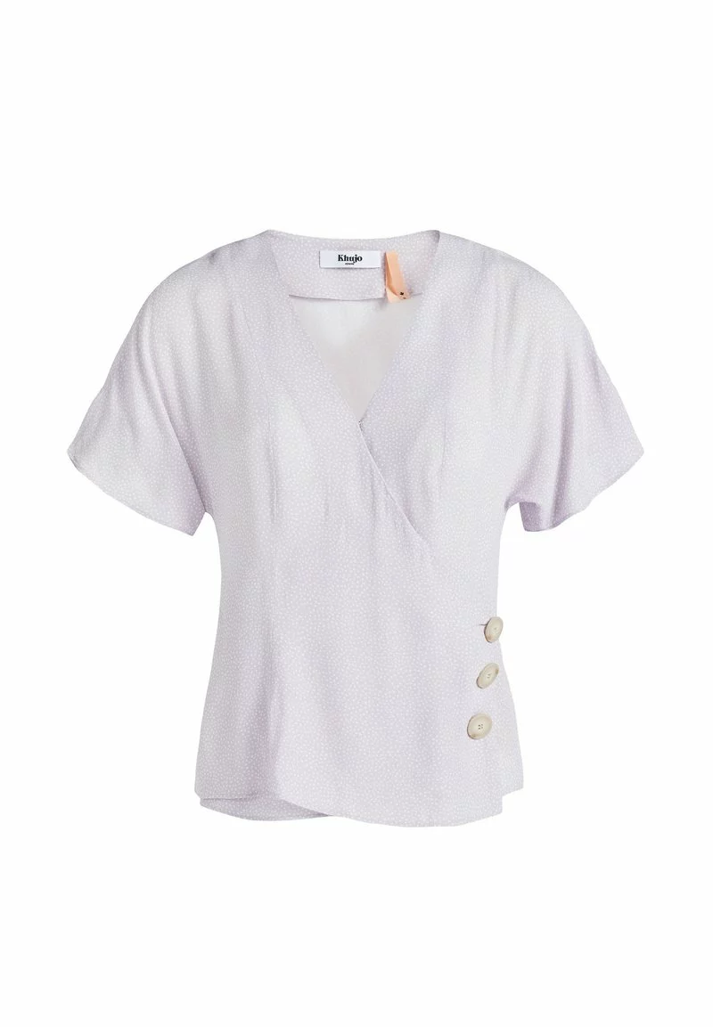 Khujo GIOVANNA - Blusa - Flieder-weiß Gepunktet, Mujer 9 Khujo GIOVANNA - Blusa - Flieder-weiß Gepunktet, Mujer - Imagen 9