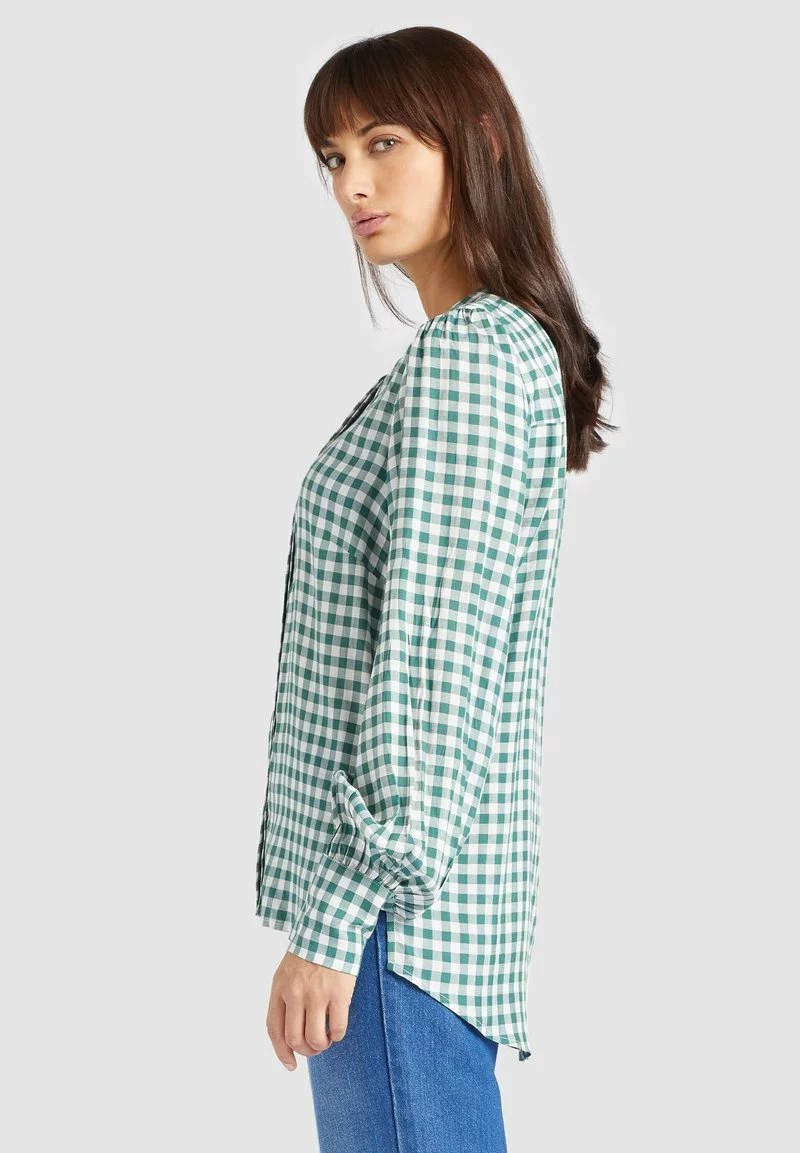 Khujo DAMINA - Blusa - Green/white, Mujer 4 Khujo DAMINA - Blusa - Green/white, Mujer - Imagen 4
