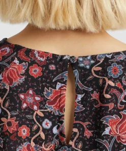 Khujo LERATO - Blusa - Dunkelblau Gemustert, Mujer -Tienda de ventas KHUJO b98445b6e6474b1f9dd3c94b1582060d