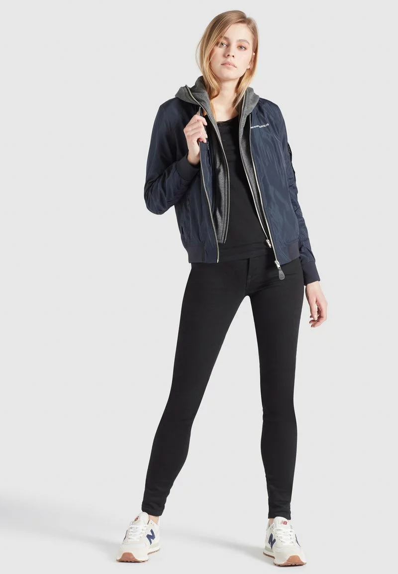 Khujo LARIFA - Chaquetas Bomber - Dunkelblau, Mujer 5 Khujo LARIFA - Chaquetas Bomber - Dunkelblau, Mujer - Imagen 5