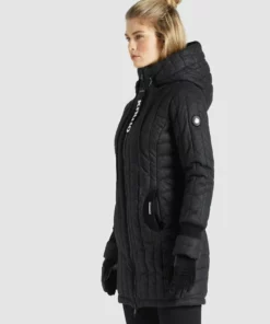 Khujo JERRY PRIME5 SALTNPEPPER - Abrigo De Invierno - Schwarz-weiß Aop, Mujer -Tienda de ventas KHUJO bac269b2d3344ddfb6b24973aeb180d0