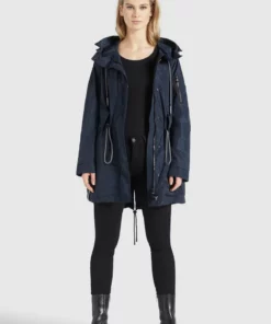Khujo CATHARINA - Parka - Dunkelblau, Mujer -Tienda de ventas KHUJO badb78d5637e4722b48f50da9adbe679