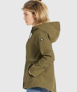 Khujo ZAHIRA2 - Chaqueta De Entretiempo - Khaki, Mujer -Tienda de ventas KHUJO bb10573c27514977bcc9e33d9916eadf
