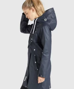 Khujo SOLEA2 - Impermeable - Dunkelblau, Mujer -Tienda de ventas KHUJO bb45b99c132c47e49a2cb05d101b0dea