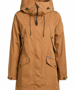 Khujo AIRA2 - Parka - Toffee, Mujer -Tienda de ventas KHUJO bc3a866e61f64f33b6b4f88278b256d9