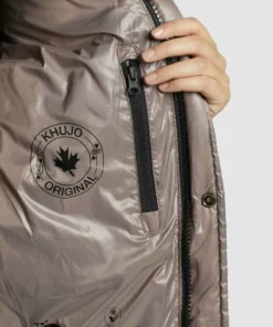Khujo GERDA SHINY - Abrigo De Invierno - Taupe Glänzend, Mujer -Tienda de ventas KHUJO bc4f91dc82204d6abf13b365387f05fa