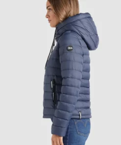 Khujo LOVINA - Chaqueta De Entretiempo - Dunkelblau, Mujer -Tienda de ventas KHUJO bc855a7a8d4f4608b9f1eaf66e601ff5