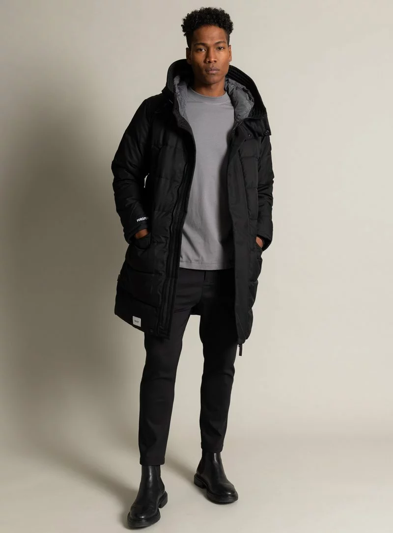 Khujo TAWAI - Abrigo De Invierno - Schwarz, Hombre 1 Khujo TAWAI - Abrigo De Invierno - Schwarz, Hombre