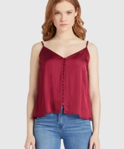 Khujo SUGAR - Blusa - Red, Mujer