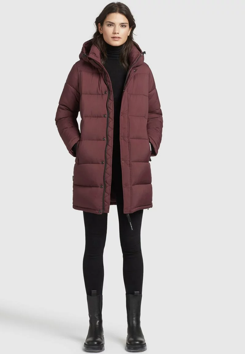 Khujo WENCKE MATT - Abrigo De Invierno - Weinrot, Mujer 5 Khujo WENCKE MATT - Abrigo De Invierno - Weinrot, Mujer - Imagen 5