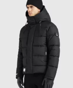 Khujo SAVOR - Chaqueta De Invierno - Schwarz, Hombre