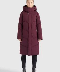 Khujo TORINO - Abrigo De Invierno - Weinrot, Mujer -Tienda de ventas KHUJO be34214eeee549e9a0516799ce96a066