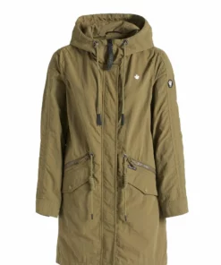 Khujo NEPHELE - Parka - Khaki, Mujer -Tienda de ventas KHUJO be86e8e6e2a34426bc8294106fbe8d1d