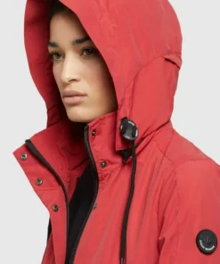 Khujo SMILLA - Parka - Rot, Mujer -Tienda de ventas KHUJO bf4a1b5bcce14d00bef01af55b8e37a5