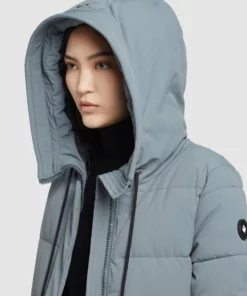 Khujo DORANA - Abrigo De Invierno - Blaugrau, Mujer -Tienda de ventas KHUJO bf7407a17dc94e62a86f7d229ced4f14