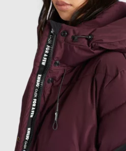 Khujo SONJE2 - Abrigo De Invierno - Weinrot, Mujer -Tienda de ventas KHUJO bf818e0df3b847319bce62bcff86ec8c