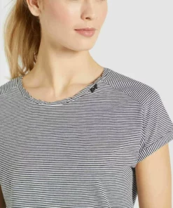 Khujo BABSI - Camiseta Estampada - Schwarz Weiß Gestreift, Mujer -Tienda de ventas KHUJO bf9ddedfc726487c986c9339afa90c54