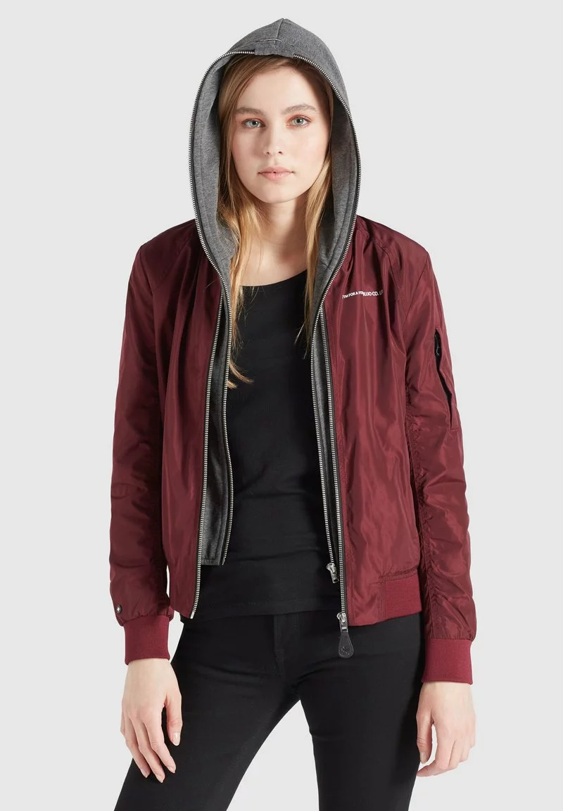 Khujo LARIFA - Chaquetas Bomber - Lila, Mujer 7 Khujo LARIFA - Chaquetas Bomber - Lila, Mujer - Imagen 7