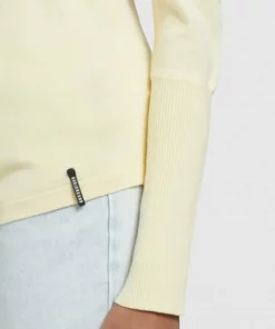 Khujo SHEA - Jersey De Punto - Hellgelb, Mujer -Tienda de ventas KHUJO c0a335584bc149259973b51916a35ac0