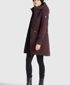 Khujo TOOTS PEACHED - Abrigo De Invierno - Weinrot, Mujer -Tienda de ventas KHUJO c0be2afc72ee41ccb6be97111b78a77e