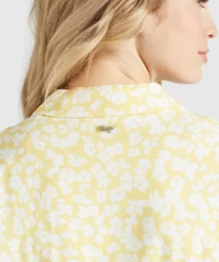 Khujo GOYA - Vestido Camisero - Gelb-weiß Geblümt, Mujer -Tienda de ventas KHUJO c0d4553957654cc599a9ac7a3f060ad7